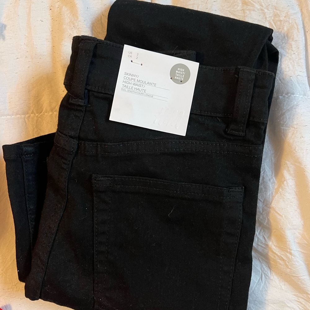 H&M black skinny jeans / jegging